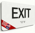 ADA Compliant Sign with Braille by NapTags