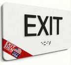 ADA Compliant Sign with Braille by NapTags