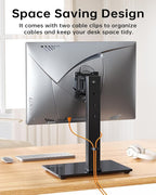 Single Monitor Stand, FreeStanding Desk Stand - Image 9