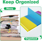 Two Pocket Folders, PANDRI 30 Pack 2 Pocket Folders, Letter Size Paper File - Image 3