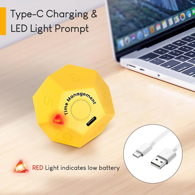 Yellow Pomodoro Timer - Image 6