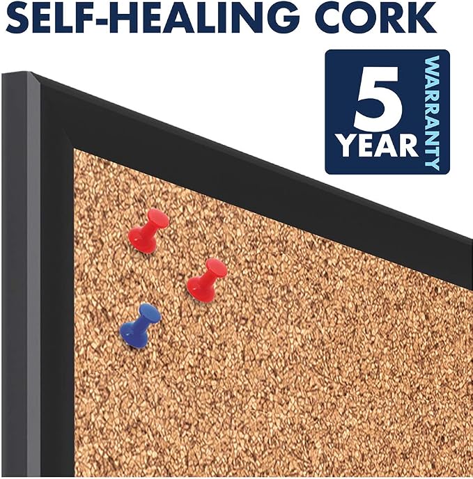 Quartet Cork Board, Bulletin Board - Image 3