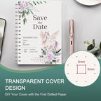 EMSHOI Spiral Notebook Bullet Dotted journal, A5 Dotted Grid Notebook - Image 5