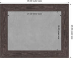Amanti Art Black Framed Magnetic Board 24x30 Medium Vision Board - Image 4
