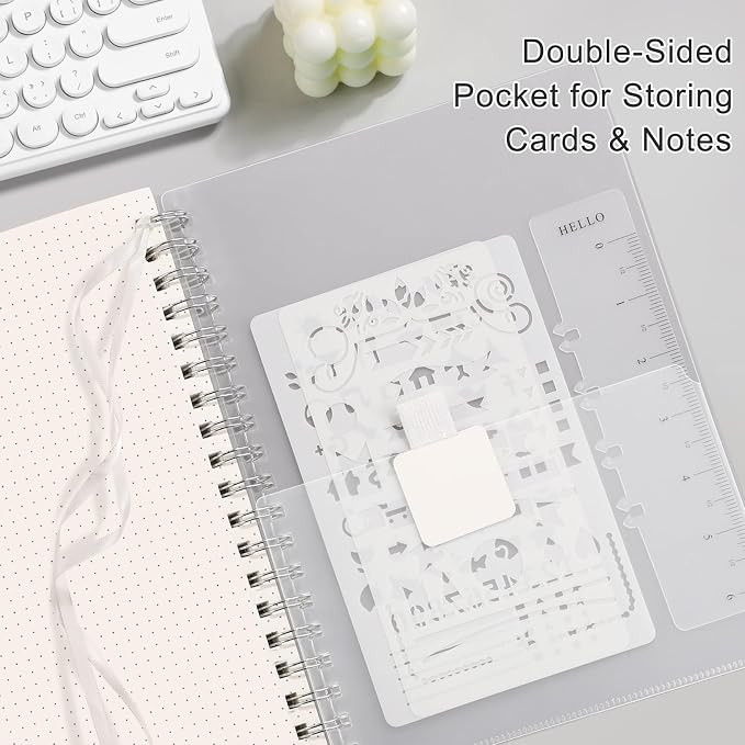 EMSHOI B5 Spiral Dotted Notebook - Image 6
