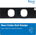 ICC 2U Ring Cable Manager Panel - Image 9