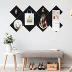 Smarpau Large Cork Board for Walls, 12 Pack Square Bulletin Board, Felt Wall - Image 7