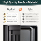 Silverware Organizer Large, Magnetic Connected Expandable 11 Slots Silverware - Image 6