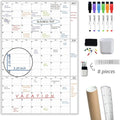 Dry Erase Wall Calendar 3 Month Calendar by JJPRO