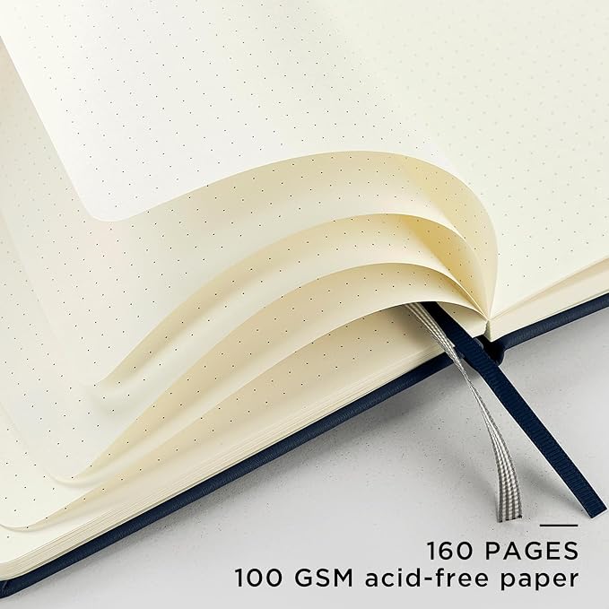 &And Per Se Dotted Journal Notebook, A5 Hardcover Bullet Dotted Journals - Image 4