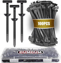 200 Pcs Nylon Universal Cable Tie Buckle by Unknown