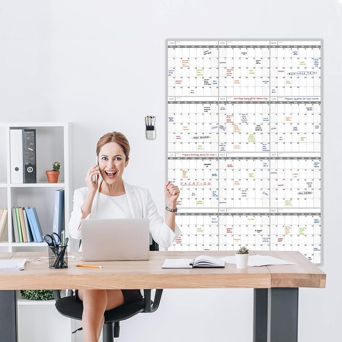 Large Dry Erase Wall Calendar - Image 5
