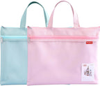 Pendancy Mesh Zipper Pouch 11x13.7 in, A4 Size Foldable Document Storage by Pendancy