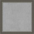 Amanti Art Silver Framed Magnetic Board 23x23 Medium Vision Board by AmantiArt