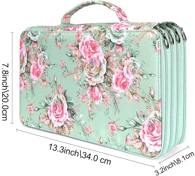Vomgomfom Large Capacity Colored Pencil Case - Image 2