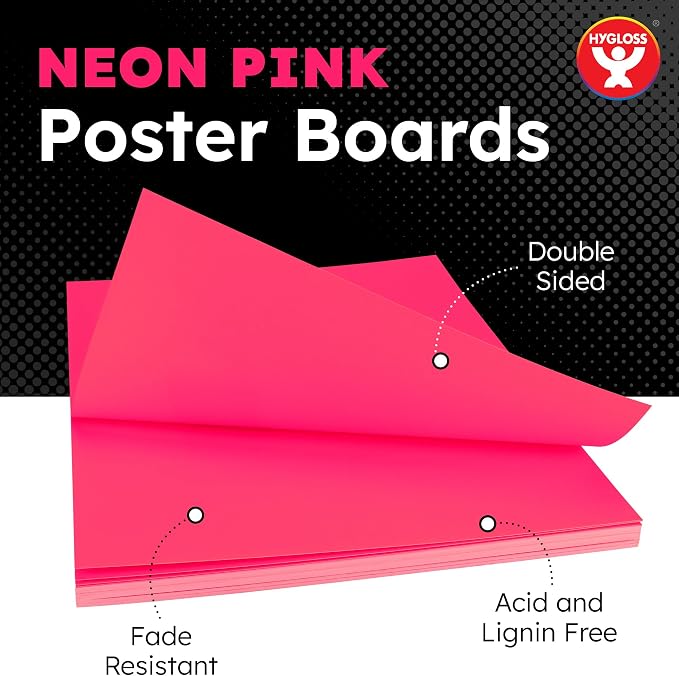Hygloss Medium Poster Board 11x14 - Image 2