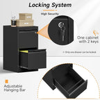 Bestoo 2-Drawer File Cabinet - Image 4