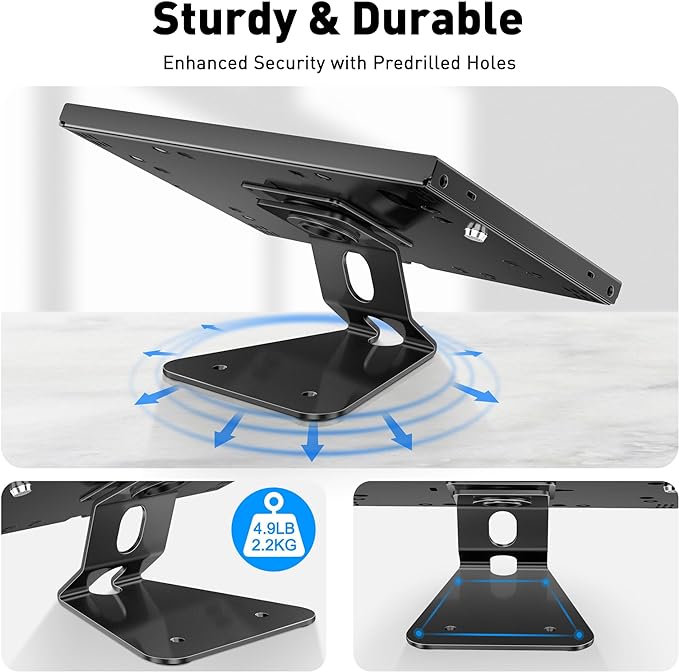 AboveTEK Anti-Theft Tablet Stand – iPad Locking & Security Stand, Countertop & - Image 3