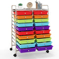 Happygrill 20-Drawer Organizer Cart Tools, Mobile Utility Storage Cart by HAPPYGRILL