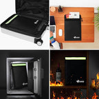 FLASLD Fireproof Document & Money Bags, Large Fireproof & Water Resistant Bag - Image 5