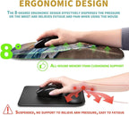 Hokafenle Ergonomic Mouse Pad Wrist Support - Image 5