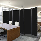 CHOSENM Room Divider, 6 Panel Folding Privacy Screens - Image 6
