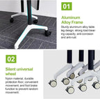 Foldable Conference Room Tables, Flip Top Mobile Training Table, Modern Meeting - Image 7