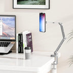 Houele Tablet Stand Holder, Adjustable Foldable Tablet Arm iPad Desk Mount - Image 7