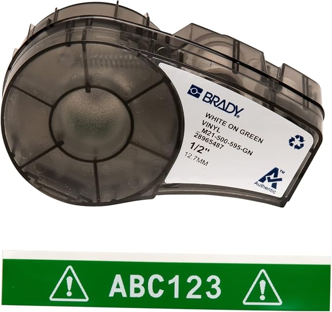 Brady Authentic All-Weather Vinyl Label by BradyCorp