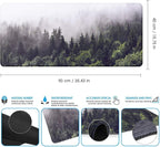 iCasso Extended Gaming Mouse Pad, Large Non-Slip Rubber Base Mousepad - Image 4