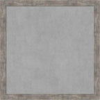 Amanti Art Silver Framed Magnetic Board 27x27 Medium Vision Board by AmantiArt