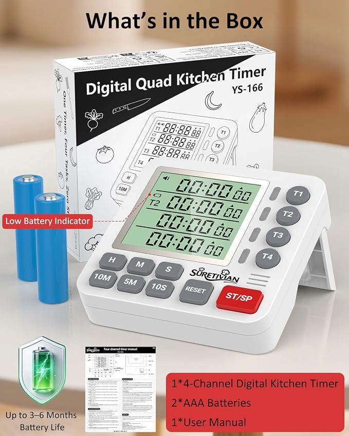 Digital Kitchen Timer for Cooking - Image 8
