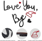 Christmas Love You Bye Wood Sign, Above Door Topper Decoration - Image 5