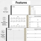 SUNEE 2026 Appointment Book, Quarter-Hourly, Weekly & Monthly - Image 5