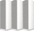 Cocosica 6 Panel Room Divider, 6Ft Folding Privacy Screen, Tall by cocosica