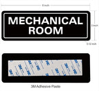 Mechanical Room Sign – Equipment Room Sign, Premium Durable Acrylic Material - Image 2