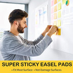 COIDEA Sticky Easel Pad, 25 in x 30 in, Large Sticky Notes - Image 4