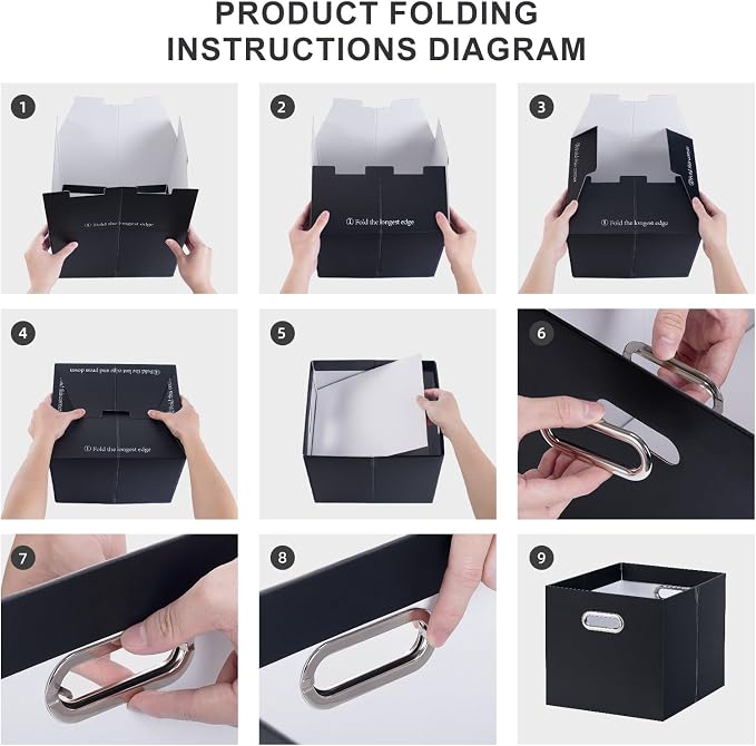 Oterri Cardboard File Organizer Box - Image 4