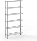 Regal Altair 14" Deep x 48" Wide x 96" Height Wire Shelving Kit | 6-Tier | NSF by Regal+Altair