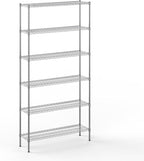 Regal Altair 14" Deep x 48" Wide x 96" Height Wire Shelving Kit | 6-Tier | NSF by Regal+Altair