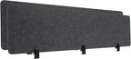 2pcs Privacy Panel, Standing Desk Divider 60"x16" Desktop Office Furniture by Unknown