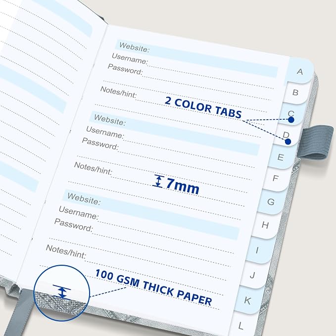 MOSA BEAR Password Keeper Book - Image 3