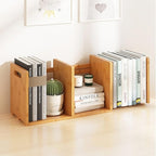 Fox Claw Desktop Bookshelf Expandable Desktop Organizer Counter Bookcase Desk - Image 2