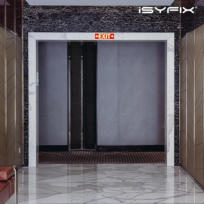 iSYFIX Exit Stickers Signs - Image 3