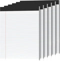6 Pack Legal Pads 8.5 x 11 College Ruled 300 Sheets Note Pads 8.5 x 11 Notepads by Nichela