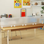 tonchean 4PCS Desk Dividers Office Partitions, Privacy Desk Panel Protective - Image 7