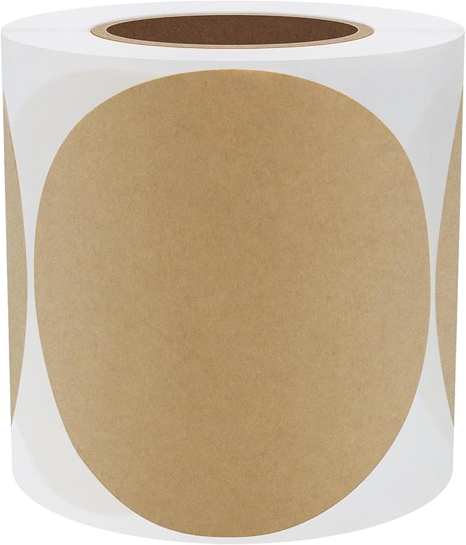 Hybsk Round Color Coding Circle Dots Labels Warehouse Inventory Organizer - Image 2