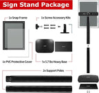 VAIIGO Heavy Duty Sign Holder Stand 8.5x11 Inch - Image 9
