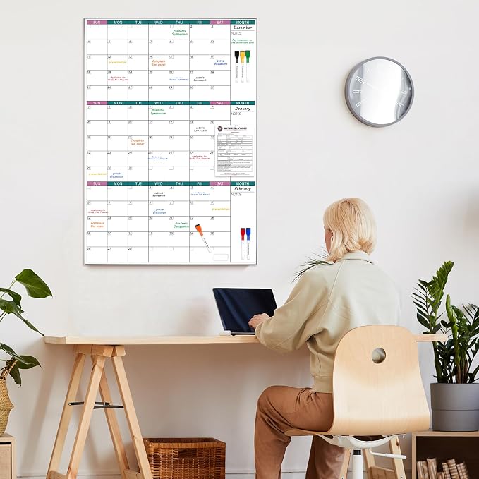ARCOBIS 3-Month Dry Erase Calendar - Image 5