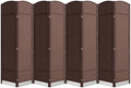 Cocosica 8 Panel Room Divider, 6Ft Folding Privacy Screen, Tall by cocosica